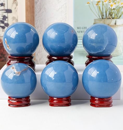 Sphère en cristal Blue Angel 50mm avec support déco chic - 6