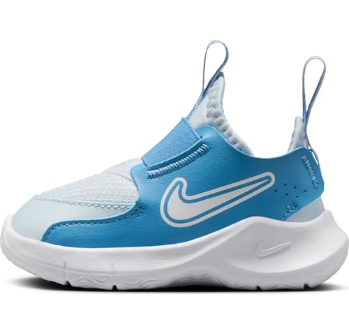 Nike Tênis infantil unissex Flex Runner 3 TD, Azul e azul, 21 EU