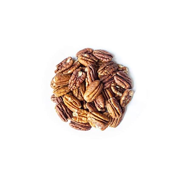 Organic Pecan Halves, 1.5 Pounds – Non-GMO, Kosher, Raw Pecan Nuts, Unsalted, Vegan, Kosher, Shelled, Sirtfood, Bulk. Good source of Calcium, and Zinc. Great for Pecan Pie, Salads, and Trail Mixes