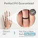 ThunderFit Thin and Stackable Silicone Rings for Women, Rubber Wedding Bands for Women Engagement Diamond Pattern 2.5mm Wide 2mm Thick - Variety Multipack 1-16