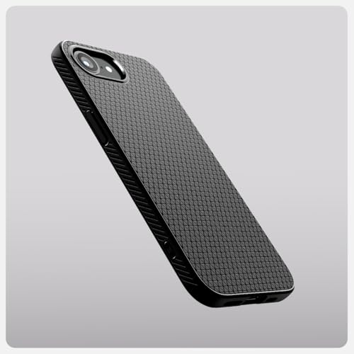 Image of Spigen for iPhone 17e / 16e Case, Liquid Air [Military-Grade Protection] - Matte Black (Pack of 3)