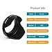 58mm Lens Hood,Universal Tulip Flower Lens Hood Sun Shade with Centre Pinch Lens Cap for Canon Nikon Sony Pentax Olympus Fuji Camera