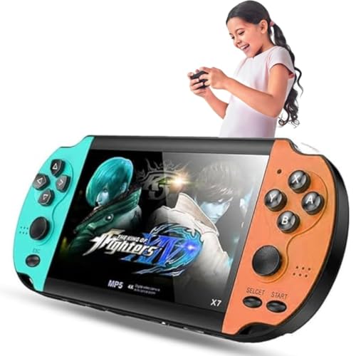 Drumstone 𝟏𝟓 𝐘𝐄𝐀𝐑𝐒 𝐆𝐔𝐀𝐑𝐀𝐍𝐓𝐄𝐄 Updated X7 4.3-Inch Handheld Video G...