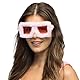 Boland 02694 - Rosa Partybrille mit Plüsch für Erwachsene, Accessoire für Festival, Karneval, Kostüme oder Mottoparty