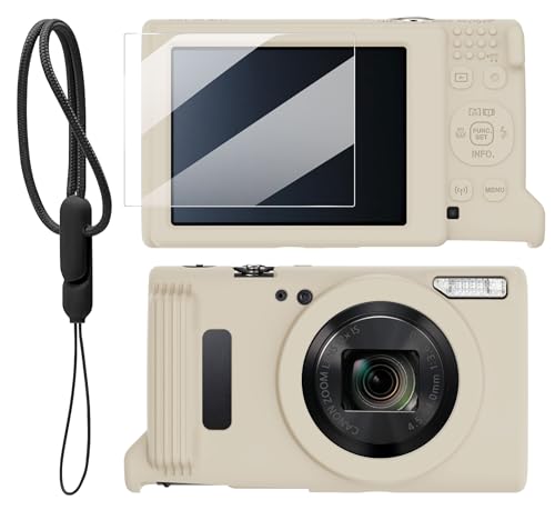 �yJIAYPJ�z �P�[�Xfor Canon IXY650m �P�[�X �ی�J�o�[ Canon IXY650m �Ή��S�ʕی�J�o�[ �ϏՌ� �����h�~ ���� �E���ȒP �y�� �L�Y�h�~ �h�k �h�o �S�ʕی�^ �J�o�[ �i���j