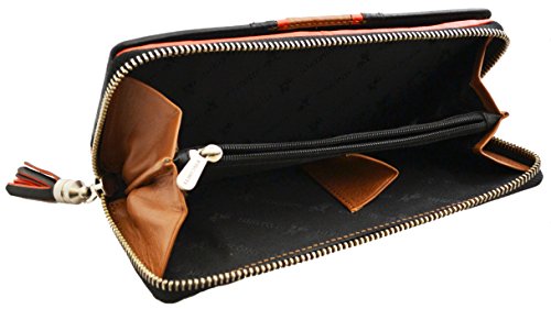 Visconti Women's Soft Leather Bifold Checkbook Wallet & Purse #TOP2