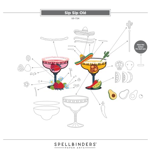 Matrices de découpe Sip Sip Ole pour réussir vos décorations de table sans effort - 5