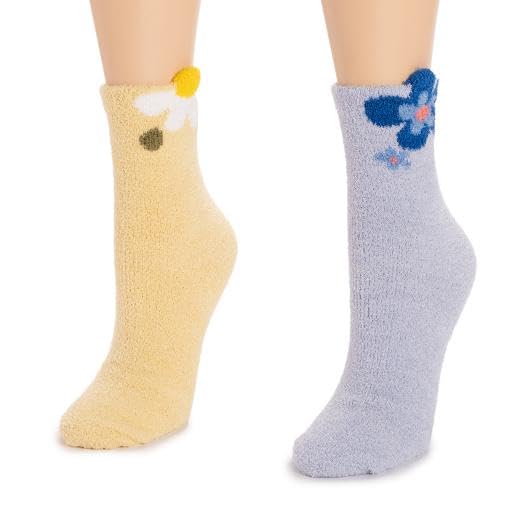 Image of MUK LUKS Women's 2 Pack Boxed Cozy Crew Socks