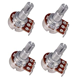 perfk 4 Pièces Potentiomètre de Guitare A50K B50K Pièces Détachées pour Guitare Electrique - Les Beatles, Paul McCartney, John Lennon, RIngo Starr, George Harrison
