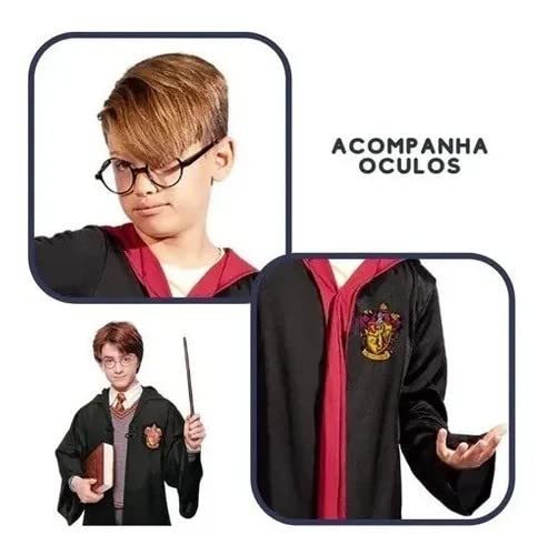 Fantasia Infantil, Baby Brink, Harry Potter, G, 9 a 12 Anos, 6571, Multicor