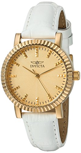 Invicta Women's 22483 Angel Analog Display Quartz White Watch