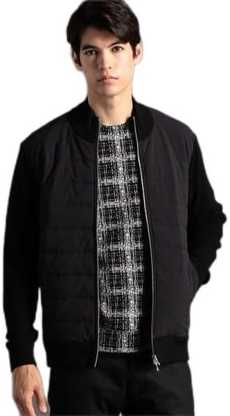 ムッシュニコルエクストラ] ex/tra コンビネーション ニットブルゾン