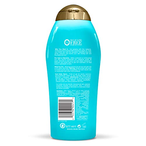 image for OGX Radiant Glow + Argan Oil of Morocco Extra Hydrating Body Wash for 
