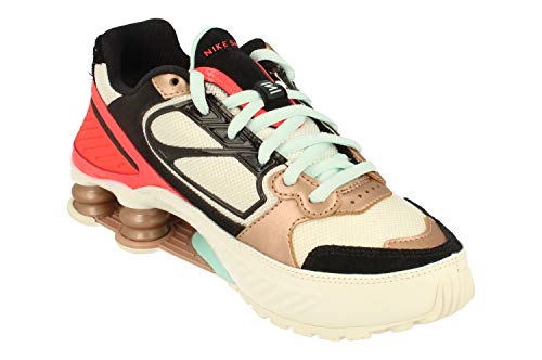 Nike Womens Shox Enigma Running Trainers CT3451 Sneakers Shoes (UK 4 US 6.5 EU 37.5, sail Black Metallic red Bronze 100)4