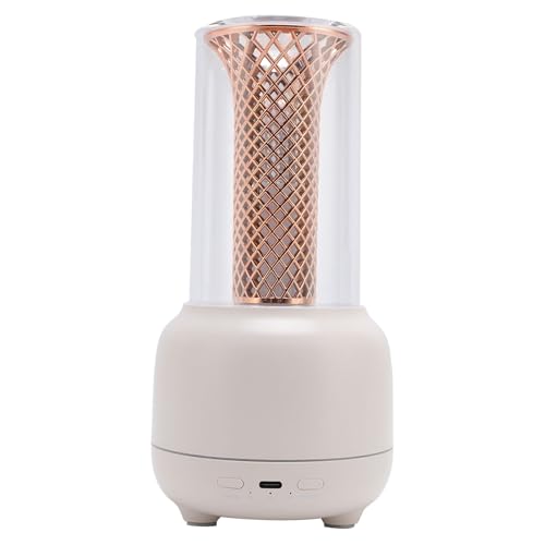 ZAWELIYO Diffusore di Aromaterapia Umidificatore Silenzioso per Oli Essenziali Spa Yoga Sonno 150ML per la Casa 【Materiale: ABS, PP, PC】