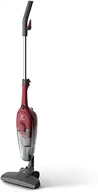 Aspirador pó vertical com fio portátil de mão 2 em 1 1100W cabo 5m capacidade 1,2L filtro HEPA Electrolux STK13 vermelho 127v