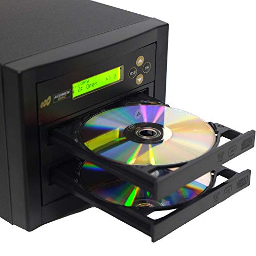Copy Mate 1 One Dvd Cd Single Target Burner Disc To Disc Duplicator With Usb 3.0 External Connection To Pc (Standalone Video & Audio Disc Duplication System) #TOP3