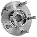 TRQ 2 Piece Front Wheel Bearing & Hub Assembly Set Compatible with 2001-2006 Hyundai Santa Fe 2005-2009 Tucson 2005-2010 Kia Sportage