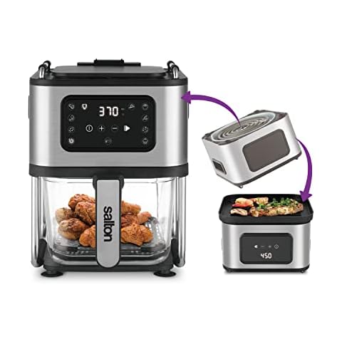 Air Fryers by Salton | Healthy & Delicious Cooking | XL Capacities (4.5L) Cover