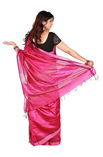 Nilima Silk pink eri silk saree – image 3