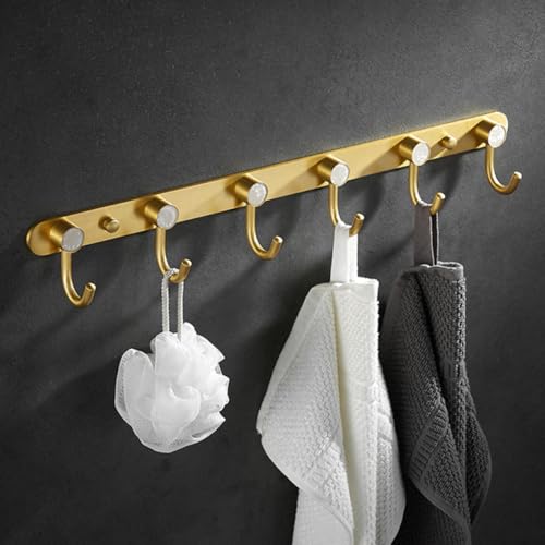 Crochet mural blanc élégant en aluminium durable pour décoration d'intérieur - 5