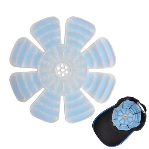 Heads, cappellino refrigerante per la testa, per raffreddare la testa del cuoio capelluto, impacchi freddi pieghevoli, multifunzionali, per pesca, escursionismo, campeggio