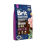BRIT Premium Croquette pour Chien Adulte 8 kg Taille S