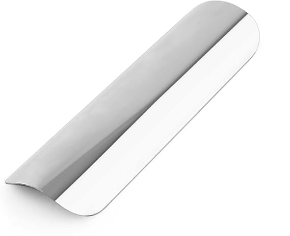 Motorcycle Heat shield,Exhaust Pipe Heat Shield,Universal Metal Muffler Straight Exhaust Pipe Cover for Motorcycles, Choppers, Cruisers with 50mm-70mm Exhaust Pipe Diameter(Silver)