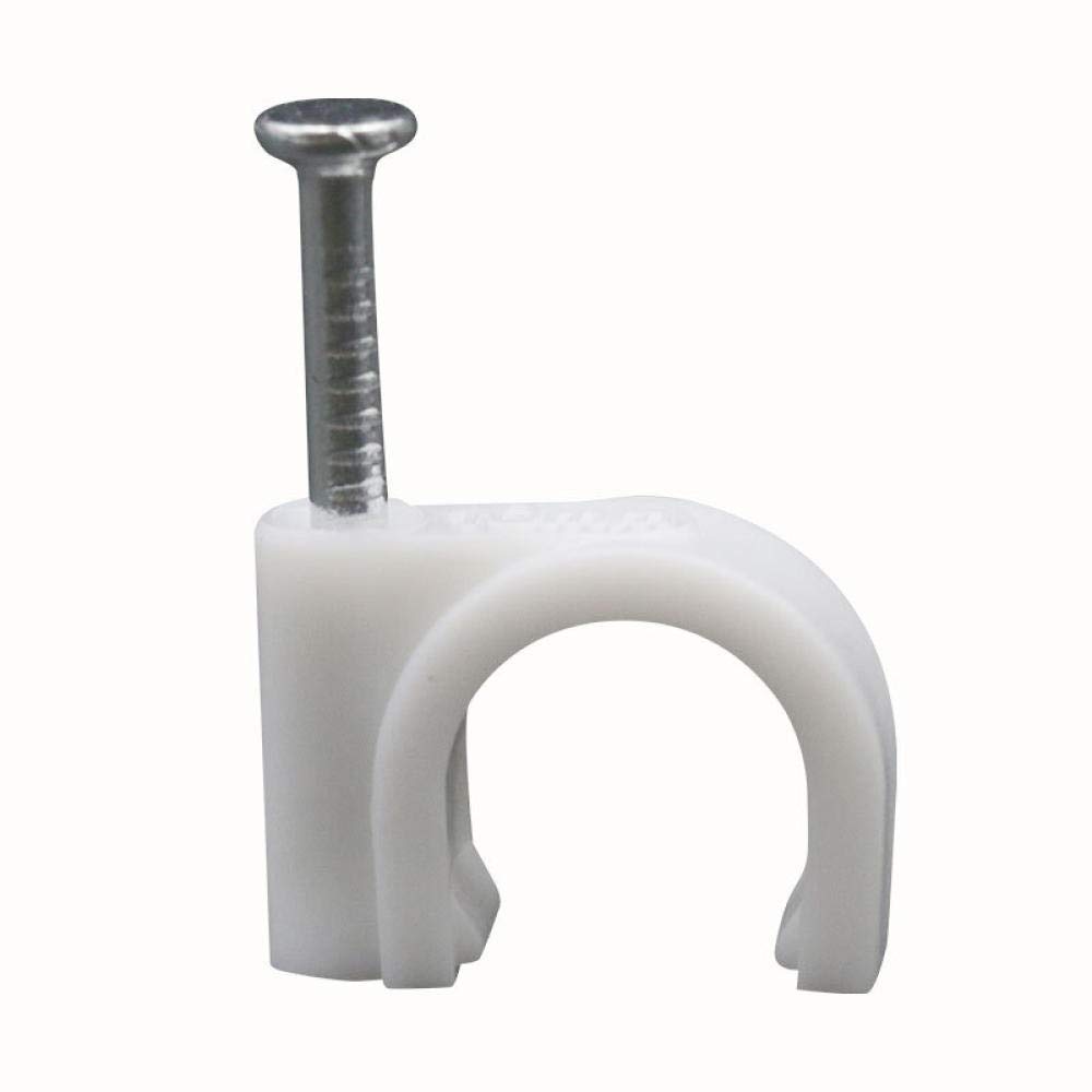 Clavo galvanizado para Pared de hormigón,Clavos d Clavo único de 25 mm, Clavo Redondo de Acero, Clavo de línea de Tarjeta, Clavo de Cable de Red(40mm)