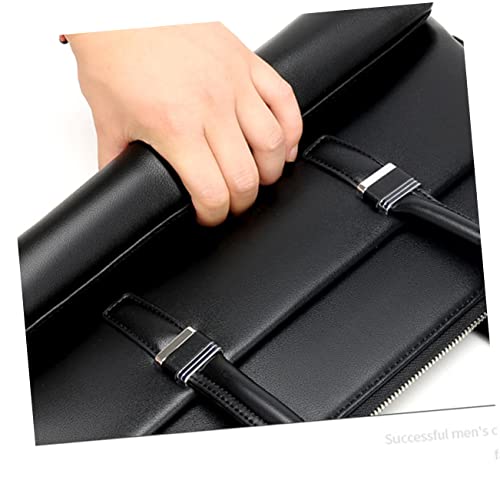 DOITOOL Shoulder Crossbody Bag for Men Cow Leather Business Bag Laptop Casual Briefcase4