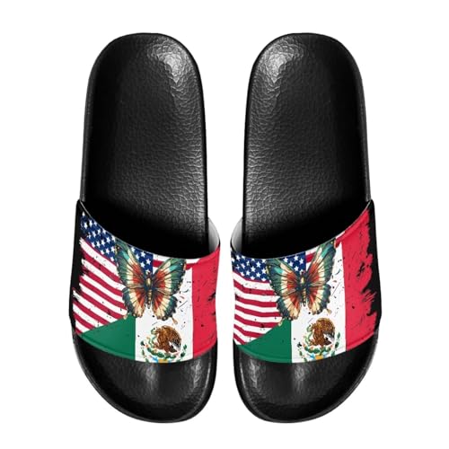 Image of Footwear for Mens Open Toe Athletic Sandals Anti-Slip Sole Slide Sandals Pillow House Flat Shoes Comfortable Slip On Slippers for Indoor & Outdoor