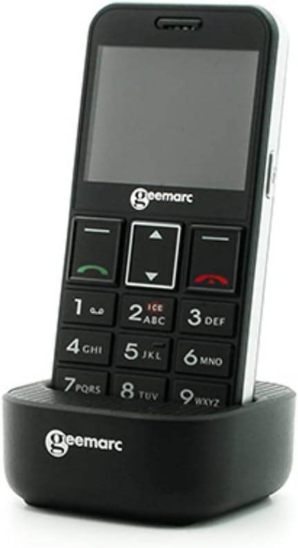 Geemarc CL8360 phone in charging dock