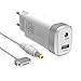 Produktbild MacBook Pro Ladegerät 60W, Mini Ersatz Magsafe 2 Magnetische T-Spitze Power Adapter Charger, Tragbares Netzteil kompatibel mit Apple MacBook Pro mit 13-Zoll Retina Display (ab Ende 2012)
