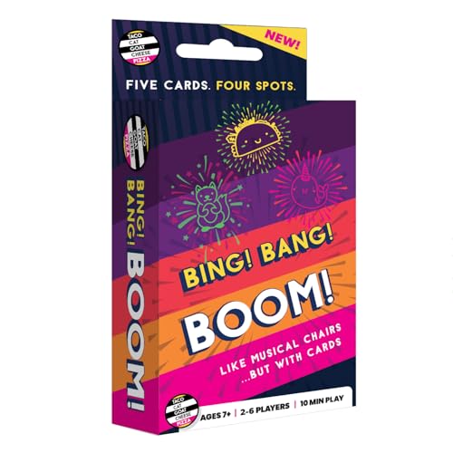 Bing Bang Boom Hilariously Fun Card Game for Family Game Night by...