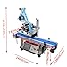WYDDDARY Automatic Round Bottle Labeling Machine 25-50PCS/min High Speed Conveyor Desktop Labeling Applicator Round Bottle/Can/Wine Labeler Maker for Cosmetics, Beverages, Food 110V (LT-160)