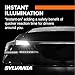 SYLVANIA - 168 T10 W5W LED White Mini Bulb - Bright LED Bulb, Ideal for Interior Lighting - Map, Dome, Cargo and License Plate (Contains 2 Bulbs)