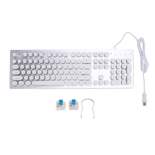 Teclado Mecánico Gamer ASHATAq28pkcxu9v-12 USB RGB