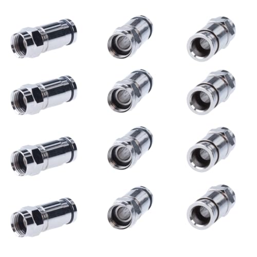 SATMAXIMUM RG6 F�^�C�v���k�R�l�N�^ �S���������p��v���O �q��&�P�[�u���e���r�p - �W�����k�c�[���ƌ݊������� 0.3MHz~3GHz�͈� (20��)