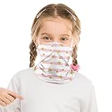 RIOROO Winter Multifunktionstuch Kinder Schlauchschal Jungen Mädchen Sommer Mundschutz Weich Super Elastisch Balaclava Radfahren Anti-UV Staub und Windschutz Waschbar Sport Motorrad Halstuch