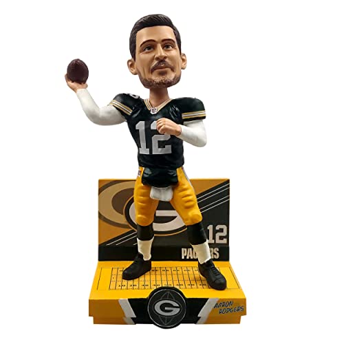 Green Bay Packers Aaron Rodgers Bobblehead - Retro Uniform