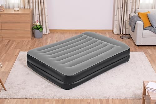 Bestway Luftbett Premium+ Queen-Size 203x152x46 cm mit eingebauter Pumpe
