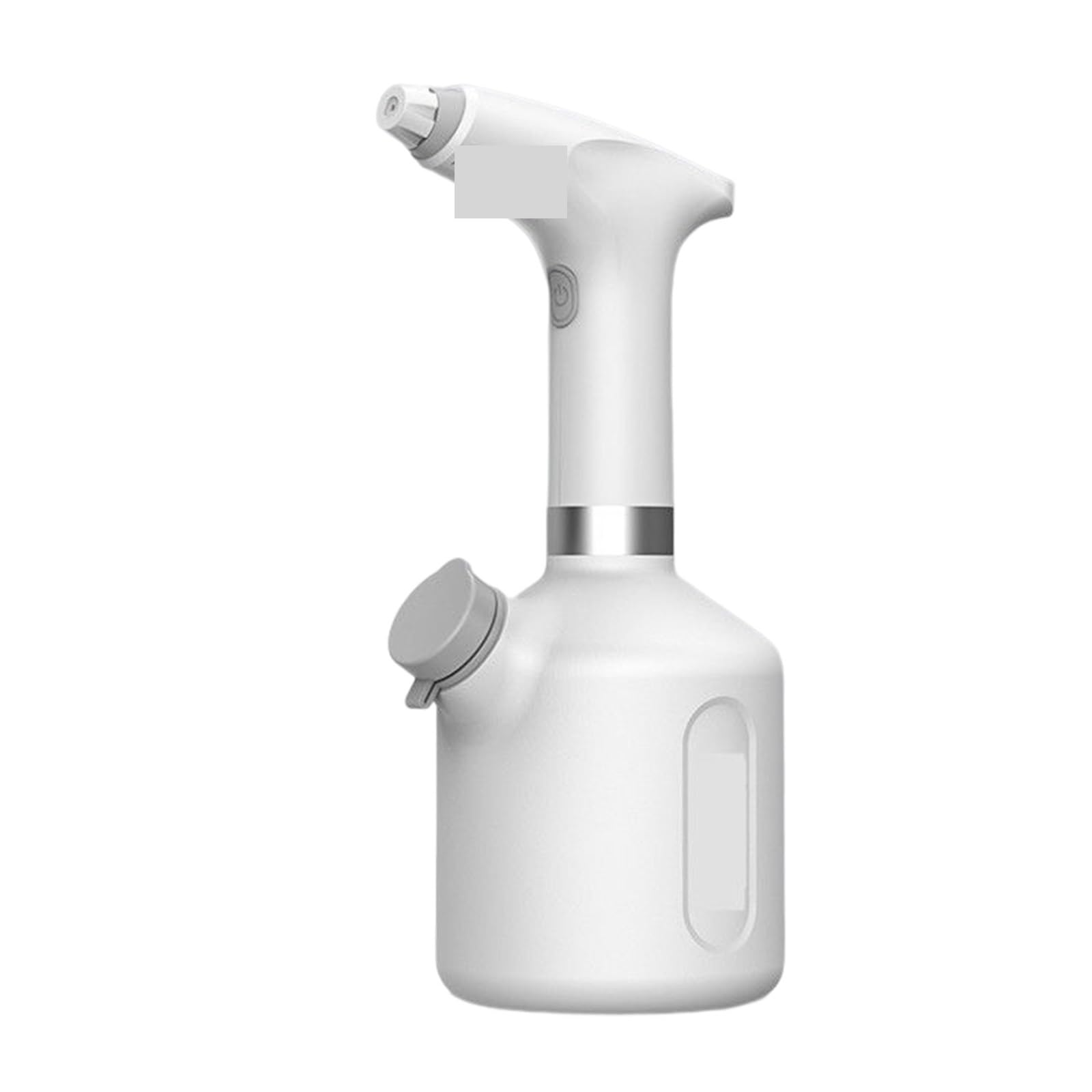 LNHHG 0.9/1/2L Electric Watering Can Home Sanitizing Sprayer, Bottle 2000mAh USB Charging Adjustable Nozzle Garden Tool(New 900ML Pure White)