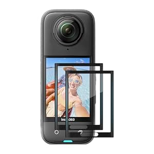 AMAZEAR Insta360 X5 Displayschutzfolie (2er Pack)