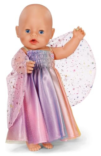 BABY born 836132 Zapf Creation tęczowa sukienka dla lalek 43 cm, dla dzieci w wieku 3+, 836132 Zapf Creation
