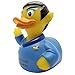 CelebriDucks Mister Squawk Floating Rubber Ducks - Collectible Bath Toy Gift for Kids & Adults of All Ages