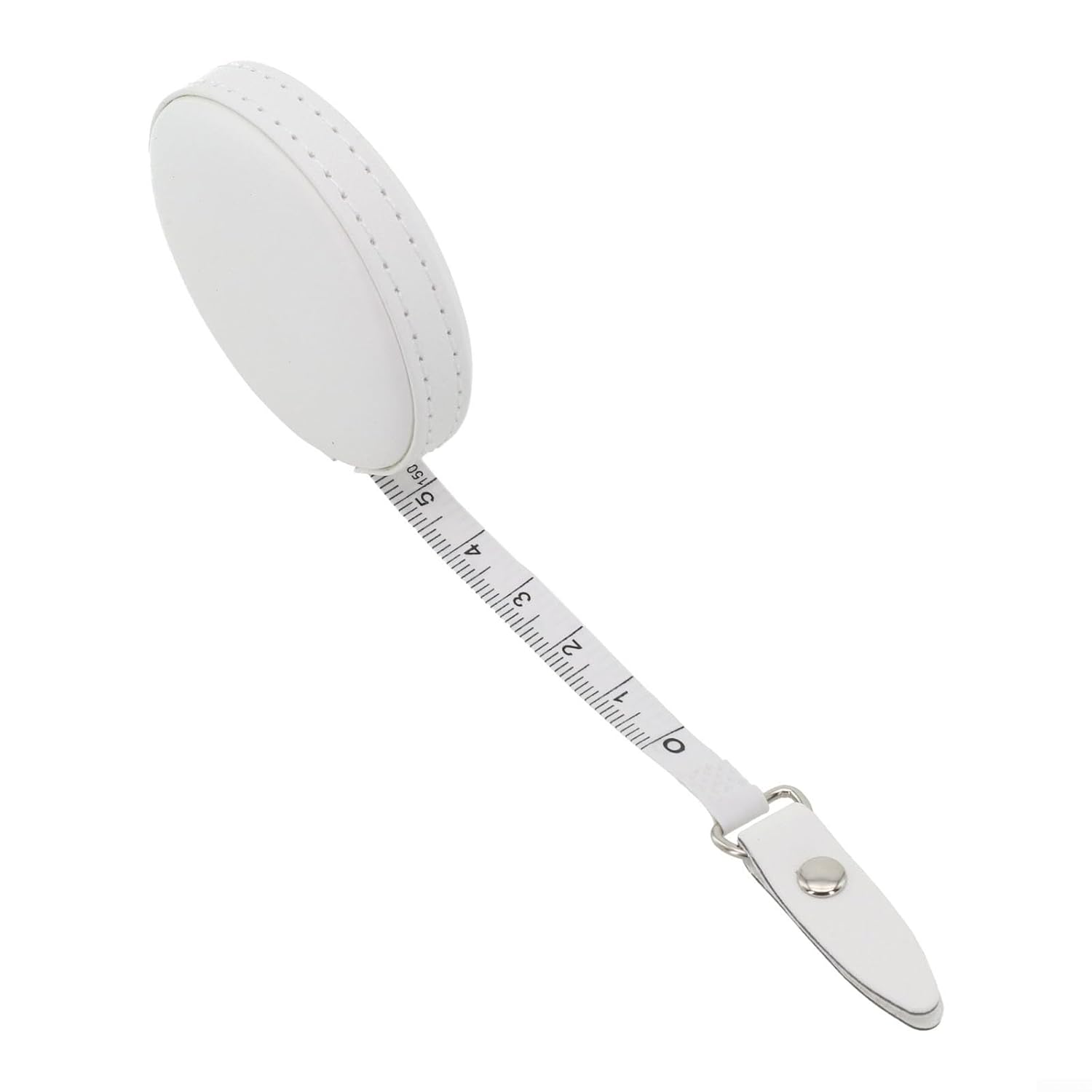 Retractable 60 Inch Measuring Tool Perfectly Designed for Quick For Height Measurements of Infants and More (White)