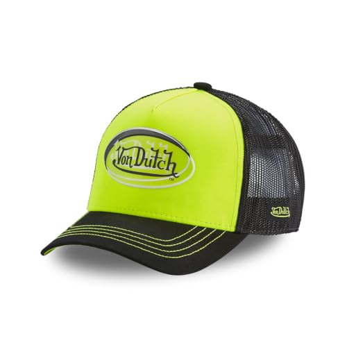 Casquette trucker avec filet Von Dutch Aneo respirante avec écusson rétro brodé