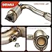 A-Premium Front Catalytic Converter Kit Direct-Fit Compatible with Chevrolet Equinox 2010-2014, Captiva Sport 2012-2015 & GMC Terrain 2010-2014, 2.4L, EPA Compliant