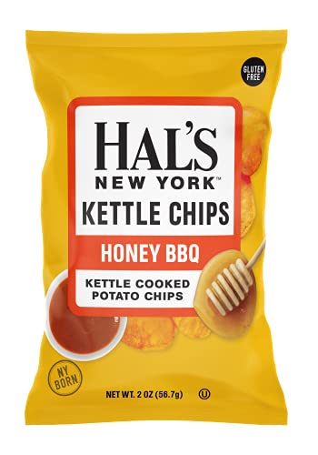 Hal's New York Kettle Cooked Potato Chips And Popcorn, Gluten Free, 2Oz (12 Flavor Variety Pack, Pack Of 24) #TOP3