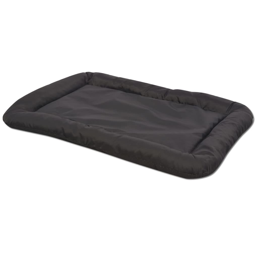 Panier pour chien taille M noir tapis imperméable lavable 55x35cm